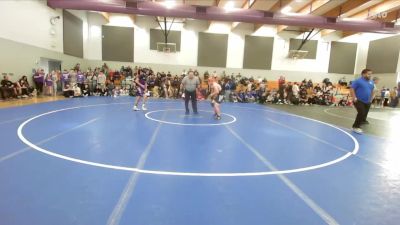 Boys 122 lbs Champ. Round 1 - Cooper Hurst, Shasta Boys vs Aiden Odor, Oroville Boys