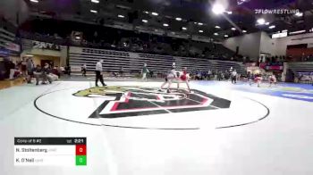 157 lbs Consi Of 8 #2 - Nic Stoltenberg, Unattached-Nebraska vs Kenny O'Neil, Unattached-South Dakota State