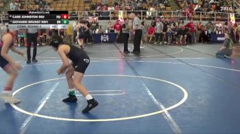 100 lbs Cons. Round 2 - Giovanni Brunst NW1, Westshore Wrestling vs Case Johnston SE5, Prodigy