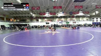 138 lbs Champ. Round 2 - Julia Chambers, Quincy vs Kira Phillipa, Texas Woman`s University