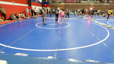 115 lbs Consi Of 4 - Elisabeth Courverler, Sapulpa vs Taylyne Simpson, Perry Girls Wrestling Club