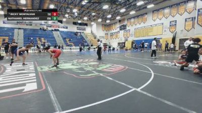 157 lbs Cons. Round 7 - Nathaniel Hernandez, Kongkrete Wrestling Academy vs Ricky Montalvan, Maximum Performance
