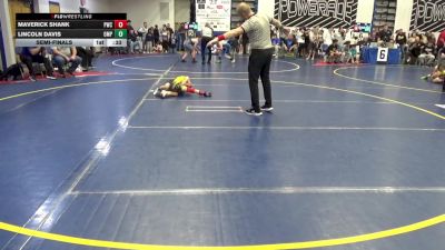 48 lbs Semifinal - Maverick Shank, Pwc vs Lincoln Davis, Omp