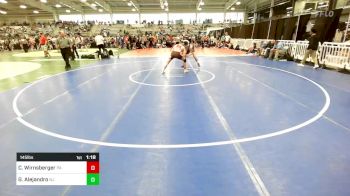 145 lbs Semifinal - Cade Wirnsberger, PA vs Giovanni Alejandro, NJ