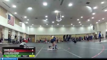 113 lbs Semifinal - Ayden Bollinger, Delta Wrestling Club Inc. vs Caleb Reed, Reitz Wrestling Club