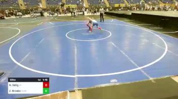 98 lbs Quarterfinal - Nate Selig, Jr. Titans vs Zadyn Brooks, Team Grand Valley Elite