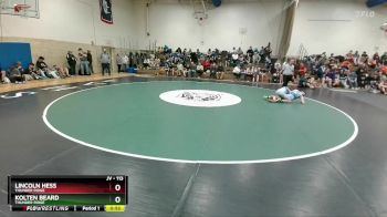 113 lbs Cons. Round 3 - Lincoln Hess, Thunder Ridge vs Kolten Beard, Thunder Ridge