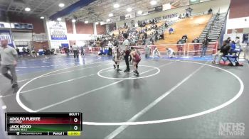 106 lbs Champ. Round 1 - Jack Hood, Granite Hills vs Adolfo Fuerte, Hillcrest