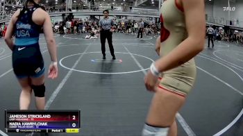 152 lbs Round 1 (8 Team) - Maddison Miller, Lady Assassins vs Ava Guilmette, Curby Polar Bears