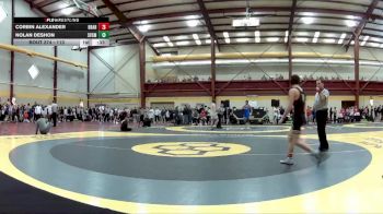 113 lbs Cons. Round 2 - Corbin Alexander, Broken Arrow vs Nolan Deshon, St Vincent-St Mary