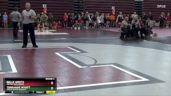 100 lbs Round 3 - Terranae Wyatt, Cedar Rapids Kennedy vs Belle Weets, Vinton-Shellsburg