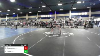 83 lbs Round Of 16 - Aiden Rosewarne, Empire WC vs Braiden Foster, Gold Rush Wr Ac