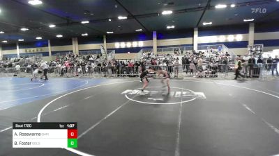 83 lbs Round Of 16 - Aiden Rosewarne, Empire WC vs Braiden Foster, Gold Rush Wr Ac