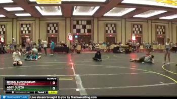 70 lbs Round 5 (8 Team) - Brynn Cunningham, Misfits Dark Angles vs Abby Guzzo, Misfits JAL