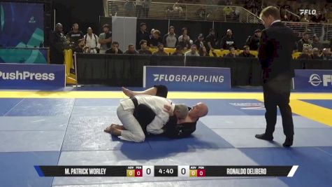Ronaldo Delibero vs M. Patrick Worley 2025 Pan Jiu Jitsu IBJJF Championship