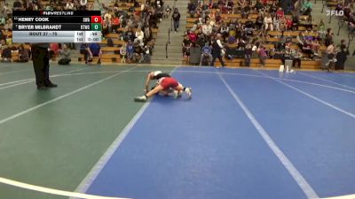 75 lbs Champ. Round 2 - Henry Cook, Summit Wrestling Academy vs Bryer Milbrandt, Built Tough Wrestling Club