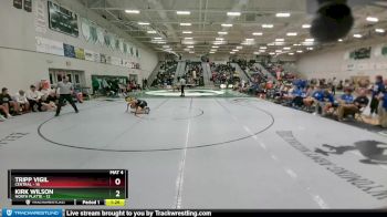 132 lbs Round 2 (8 Team) - Kirk Wilson, North Platte vs Tripp Vigil, Central