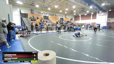 106 lbs Cons. Round 4 - Nathan Sloat, Chino Hills vs Logann Ruiz, Los Alamitos