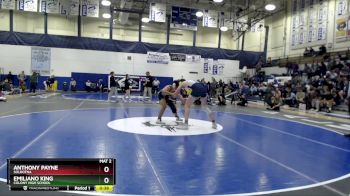 171 lbs 3rd Place Match - Emiliano King, Colony High School vs Anthony Payne, Soldotna