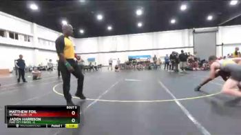 145 lbs Semis & 1st Wrestleback (8 Team) - Matthew Foil, NC Pride Elite vs Jaden Harrison, Port City Pirates