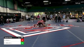 120 lbs Quarterfinal - Anthony Knox, NJ vs Antonio Mills III, GA