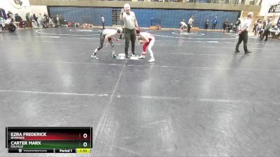 95 lbs Semifinal - Carter Marx, Colville vs Ezra Frederick, Riverside