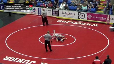 132 lbs Consi Of 16 #2 - Caiden Schuckers, Northwest Area vs Canden Hillenbrand, Everett