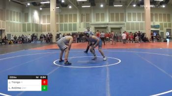 Consolation - Jarrett Tronge, Virginia Tech vs Logan Andrew, Unattached