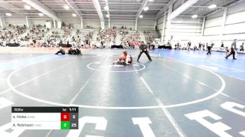 152 lbs Rr Rnd 1 - Owen Hicks, Combat Mules vs Aiden Robinson, Team Nauman Yellow