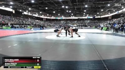 190 lbs Cons. Round 2 - Max Bolliger, San Clemente vs Evan Finley, Rocky Mountain