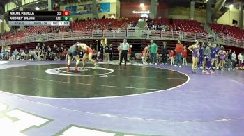 155 lbs Round 4 (6 Team) - Audrey Braun, Eaglecrest vs Khloe Padilla, Smith Center HS