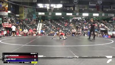 49 lbs Round 4 - Jack Pederson, MN vs Kaleb Millz, CO