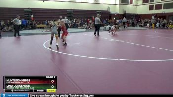 PW-5 lbs Round 2 - Lindi Jorgenson, Waverly Area Wrestling Club vs Huntleigh Gibbs, East Buchanan Mat Club