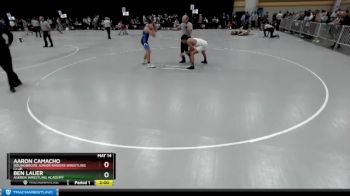 144 lbs Champ. Round 3 - Aaron Camacho, Bolingbrook Junior Raiders Wrestling Club vs Ben Lauer, Askren Wrestling Academy