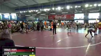 70 lbs 2nd Wrestleback (16 Team) - Wesley James, Stronghold - Gold vs Caleb Juidice, NOLA Gold
