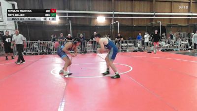 145 lbs Quarterfinal - Nikolas Marnika, Vhw vs Nate Keller, Immaculata