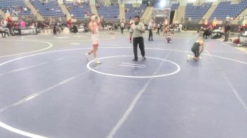 116 lbs Rr Rnd 3 - Liam Felker, Severance Middle School vs Trey Gebauer, Wrestle To Win
