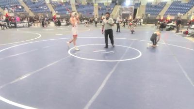 116 lbs Rr Rnd 3 - Liam Felker, Severance Middle School vs Trey Gebauer, Wrestle To Win