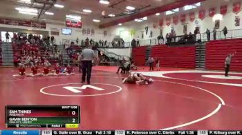 152 lbs Cons. Round 3 - Sam Thines, Maquoketa vs Gavin Benton, Iowa City, Liberty