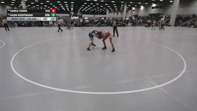 126 lbs Cons. Rd Of 16 - Kash Koopmans, Berge Elite Wrestling Academy vs Gable Uhrig, Pierre T.F. Riggs High School Wrestling