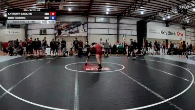 61 kg Cons. Round 2 - Anthony Sagaris, Compound Wrestling - Great Lakes vs Troy Guerra, WNY RTC