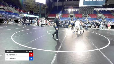 215 lbs Rnd Of 16 - Sam Tanner, UT vs Carter Green, KS