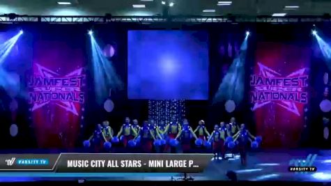 Music City All Stars - Mini Large Pom [2021 Mini - Pom - Large Day 1] 2021 JAMfest: Dance Super Nationals