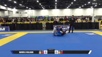 Martin Lauzon vs Maxwell R Gallahan 2025 World IBJJF Jiu-Jitsu No-Gi Championship