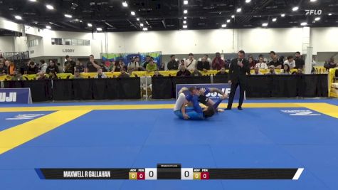Martin Lauzon vs Maxwell R Gallahan 2025 World IBJJF Jiu-Jitsu No-Gi Championship