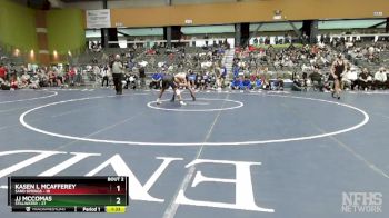 138 lbs Quarterfinals (8 Team) - Kasen L Mcafferey, SAND SPRINGS vs JJ McComas, STILLWATER