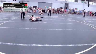 88 lbs Round 6 (8 Team) - Joseph Fleming, Mat Assassins White vs Dexter Toporoff, Cordoba Trained
