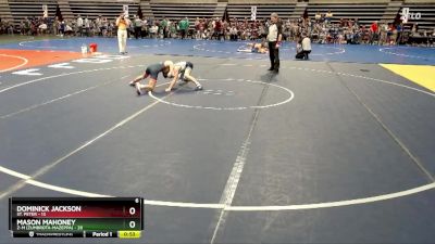 88 lbs Placement (4 Team) - Mason Mahoney, Z-M (Zumbrota-Mazeppa) vs Dominick Jackson, St. Peter