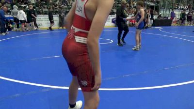 120 lbs Cons. Rd Of 16 - Reese Morden, North Scott vs Edisen Fullhart, NEIWC