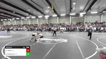 83 lbs Rr Rnd 3 - Kyle Petty, Relentless vs Garyn Espinoza, Montrose Elite